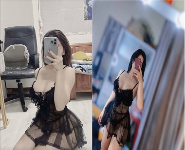 Pacar Pakai Lingerie Renda Tipis Menggoda Sampai Kontol Ngaceng Keras