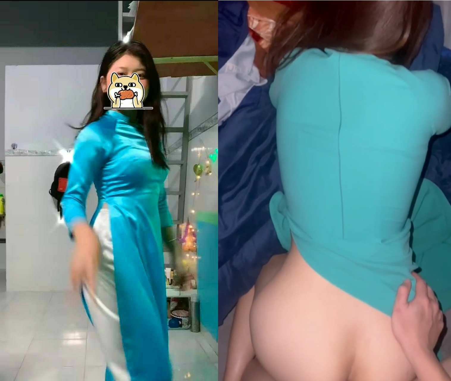 Sex Siswi Ao Dai Memek Montok Sedikit Bulu