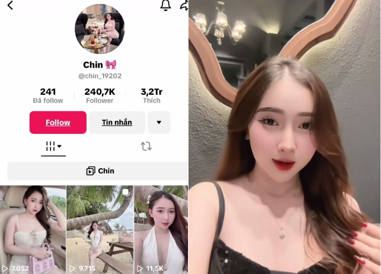 TikToker Chin Video Bocor Goyang di Atas Kontol Raksasa