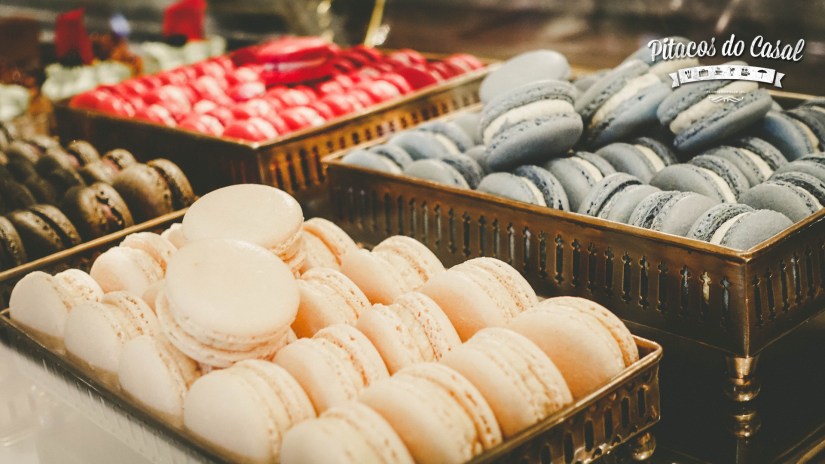 Os tradicionais macarons
