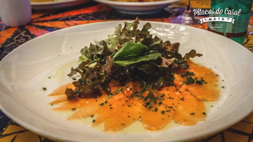 Carpaccio de Salmão